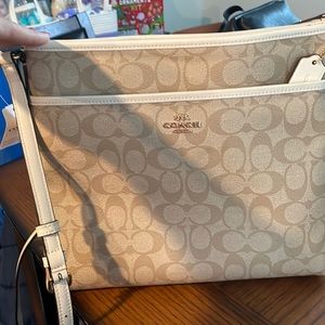 New with tags Coach large crossbody purse